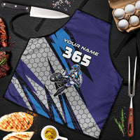 Custom Extreme Motocross Racing Apron with Rider Graphic - Wonder Print Shop