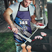 Custom Extreme Motocross Racing Apron with Rider Graphic - Wonder Print Shop