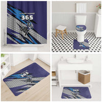 Custom Extreme Motocross Racing Bathroom Set with Rider Graphic - Wonder Print Shop