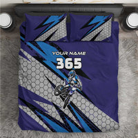 Custom Extreme Motocross Racing Bedding Set with Rider Graphic - Wonder Print Shop