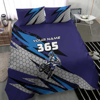 Custom Extreme Motocross Racing Bedding Set with Rider Graphic - Wonder Print Shop