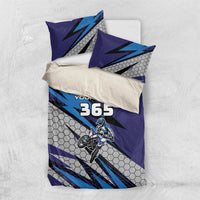 Custom Extreme Motocross Racing Bedding Set with Rider Graphic - Wonder Print Shop