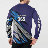 Custom Extreme Motocross Racing Button Sweatshirt with Rider Graphic - Wonder Print Shop