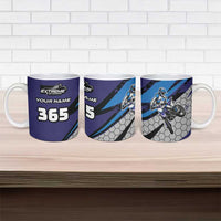 Custom Extreme Motocross Racing Ceramic Mug with Rider Graphic - Wonder Print Shop