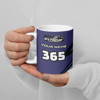 Custom Extreme Motocross Racing Ceramic Mug with Rider Graphic - Wonder Print Shop