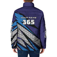 Custom Extreme Motocross Racing Padded Jacket with Rider Graphic - Wonder Print Shop
