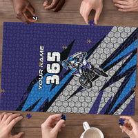 Custom Extreme Motocross Racing Puzzle with Rider Graphic - Wonder Print Shop