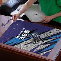 Custom Extreme Motocross Racing Puzzle with Rider Graphic - Wonder Print Shop