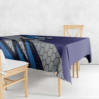 Custom Extreme Motocross Racing Tablecloth with Rider Graphic - Wonder Print Shop