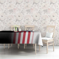 Custom Patriotic Eagle Motocross Tablecloth with American Flag and Rider Design - Wonder Print Shop