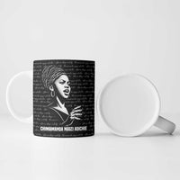 Chimamanda Ngozi Adichie Ceramic Mug with Expressive Speaking Portrait, Stories Shape Reality - Wonder Print Shop