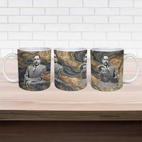 Langston Hughes Ceramic Mug My Soul Has Grown Deep Like the Rivers - Wonder Print Shop
