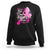 Breast Cancer Awareness Sweatshirt No One Fights Alone - Wonder Print Shop