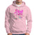 Pink Hoodie for Breast Cancer Awareness Pink Is My Signature Color - Wonder Print Shop