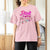 Pink T Shirt For Women for Breast Cancer Awareness Pink Is My Signature Color - Wonder Print Shop