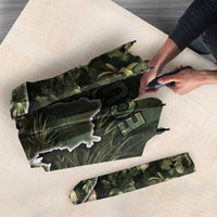 Ecuador Umbrella with Jaguar Rainforest Map Design - Wonder Print Shop