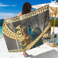Hera Greek Goddess Sarong Ancient Mythology Peacock Art Graphic