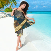 Hera Greek Goddess Sarong Ancient Mythology Peacock Art Graphic