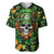 Happy St. Patrick's Day Skull Baseball Jersey - Wonder Print Shop