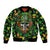 Happy St. Patrick's Day Skull Bomber Jacket - Wonder Print Shop