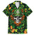 Happy St. Patrick's Day Skull Family Matching Long Sleeve Bodycon Dress and Hawaiian Shirt - Wonder Print Shop