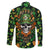 Happy St. Patrick's Day Skull Family Matching Long Sleeve Bodycon Dress and Hawaiian Shirt - Wonder Print Shop