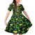 Happy St. Patrick's Day Skull Family Matching Mermaid Dress and Hawaiian Shirt - Wonder Print Shop