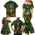 Happy St. Patrick's Day Skull Family Matching Mermaid Dress and Hawaiian Shirt - Wonder Print Shop