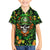 Happy St. Patrick's Day Skull Family Matching Off Shoulder Long Sleeve Dress and Hawaiian Shirt - Wonder Print Shop