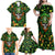 Happy St. Patrick's Day Skull Family Matching Off Shoulder Maxi Dress and Hawaiian Shirt - Wonder Print Shop