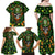 Happy St. Patrick's Day Skull Family Matching Off Shoulder Maxi Dress and Hawaiian Shirt - Wonder Print Shop