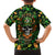 Happy St. Patrick's Day Skull Family Matching Off Shoulder Short Dress and Hawaiian Shirt - Wonder Print Shop