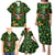 Happy St. Patrick's Day Skull Family Matching Puletasi Dress and Hawaiian Shirt - Wonder Print Shop