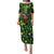 Happy St. Patrick's Day Skull Family Matching Puletasi Dress and Hawaiian Shirt - Wonder Print Shop