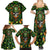 Happy St. Patrick's Day Skull Family Matching Summer Maxi Dress and Hawaiian Shirt - Wonder Print Shop