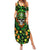 Happy St. Patrick's Day Skull Family Matching Summer Maxi Dress and Hawaiian Shirt - Wonder Print Shop