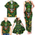 Happy St. Patrick's Day Skull Family Matching Tank Maxi Dress and Hawaiian Shirt - Wonder Print Shop