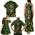 Happy St. Patrick's Day Skull Family Matching Tank Maxi Dress and Hawaiian Shirt - Wonder Print Shop