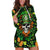 Happy St. Patrick's Day Skull Hoodie Dress - Wonder Print Shop