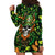 Happy St. Patrick's Day Skull Hoodie Dress - Wonder Print Shop