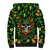 Happy St. Patrick's Day Skull Sherpa Hoodie - Wonder Print Shop