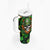 Happy St. Patrick's Day Skull Tumbler With Handle