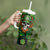 Happy St. Patrick's Day Skull Tumbler With Handle