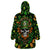 Happy St. Patrick's Day Skull Wearable Blanket Hoodie - Wonder Print Shop