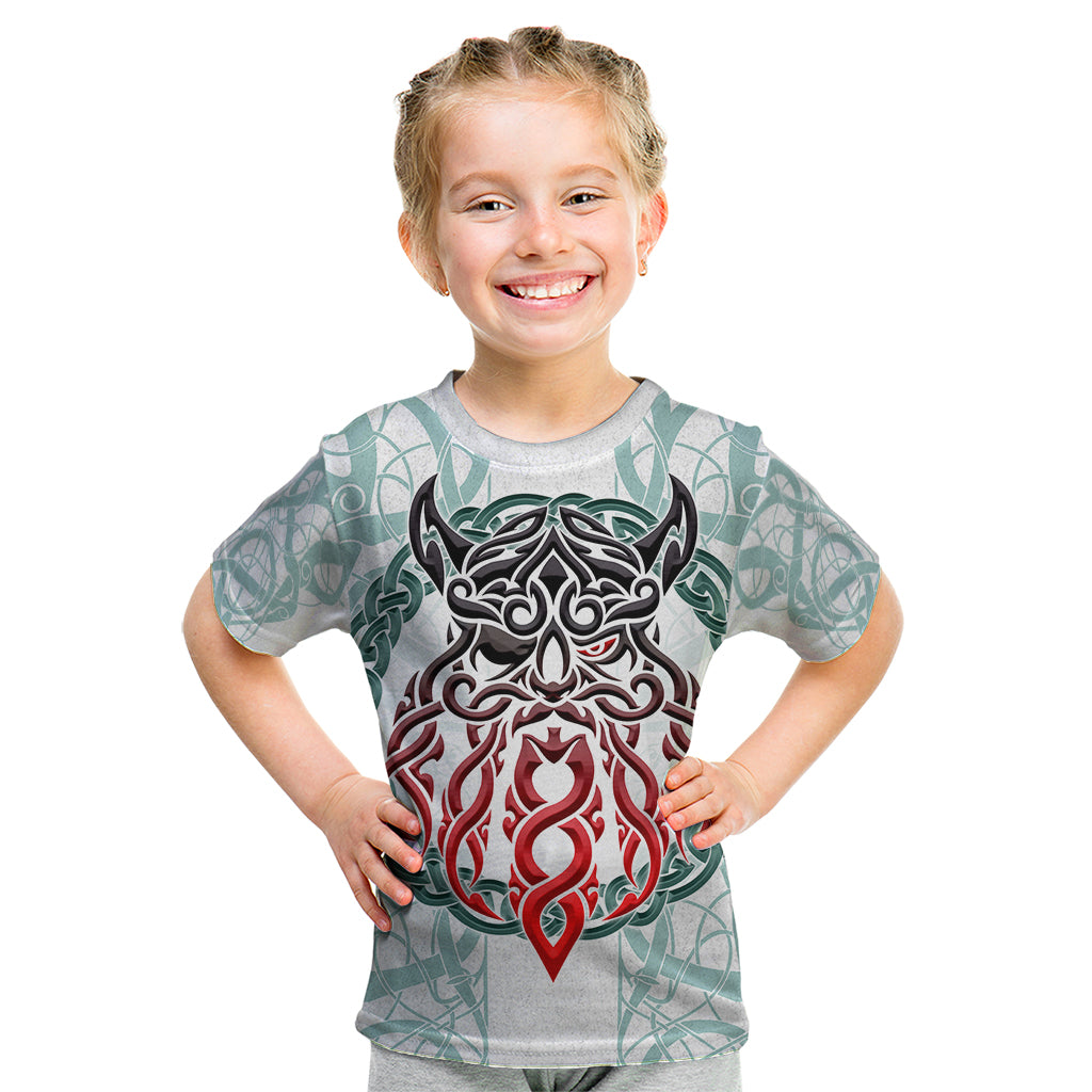 Vking Odin Kid T Shirt God Of Asgard - Wonder Print Shop