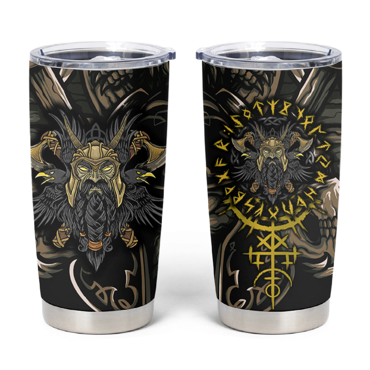 Viking Warrior Tumbler Cup