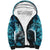 Skull Sherpa Hoodie Try Again Tomorrow - Wonder Print Shop