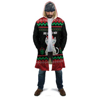 Christmas Cat Cloak with Grumpy Cat in Santa Hat Holiday Lights - Wonder Print Shop