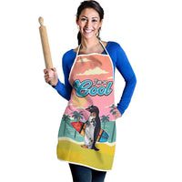 Penguin Im So Cool Christmas Apron Xmas Holiday Patterns - Wonder Print Shop
