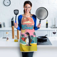 Penguin Im So Cool Christmas Apron Xmas Holiday Patterns - Wonder Print Shop